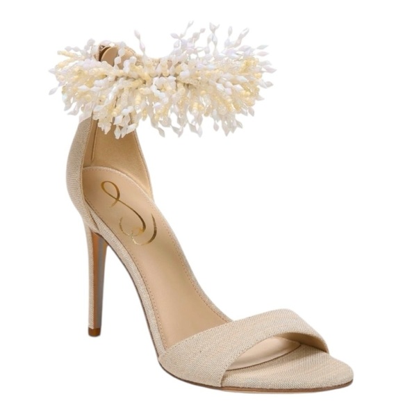 Sam Edelman Women's Tan Gillie‎ Ankle Strap Sandal Size 8 - Picture 3 of 15